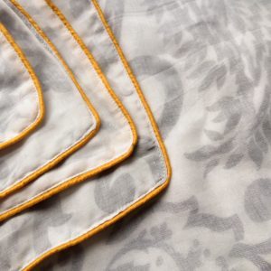 SW3 008 (1) cookiie baby blanket dohar 3 - layer - ivy marine yellow trim