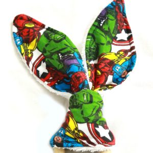 TTE 17 (1) Baby wooden ring teether - avengers