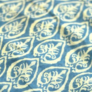 Cookiie Blanket swaddle wrap - mulmul - Blue with print