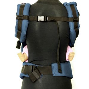 E-0007 (2) Cookiie baby carrier - Embrace - Doggy Days on Blue