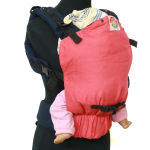 YOGA 4 (2) cookiie baby carrier linen - salmon