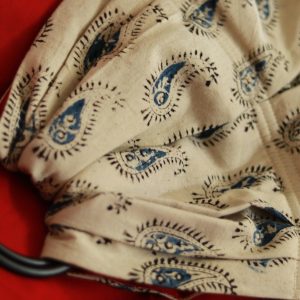 S- 3050 (1) cookiie ring sling baby carrier double layer cotton- peacock paisley on scarlet