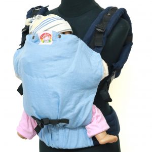 YOGA 5 (3) cookiie baby carrier linen sky blue