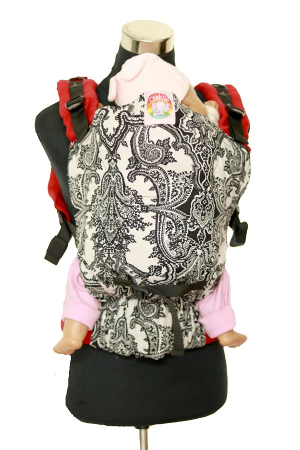 YOGA 1 (5) cookiie baby carrier linen - damask royale