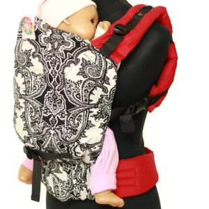 YOGA 1 (3) cookiie baby carrier linen - damask royale