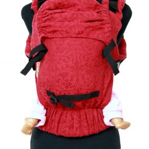 YOGA 8(2) cookiie baby carrier woven Sangria Red
