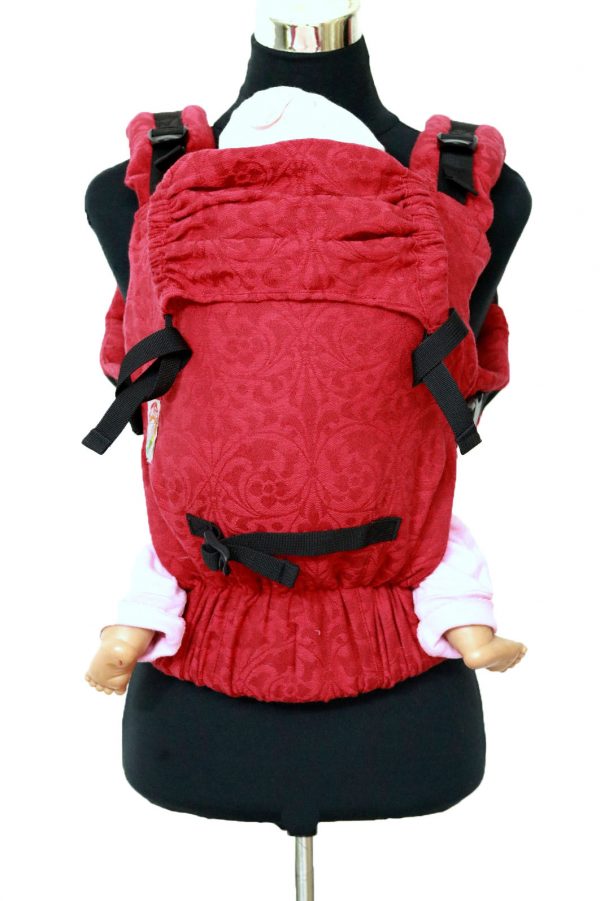 YOGA 8(2) cookiie baby carrier woven Sangria Red