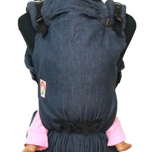 YOGA 13 (2) Cookiie Woven baby Carrier - Denim Dreams