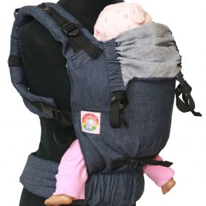 YOGA 13 (3) Cookiie Woven baby Carrier - Denim Dreams
