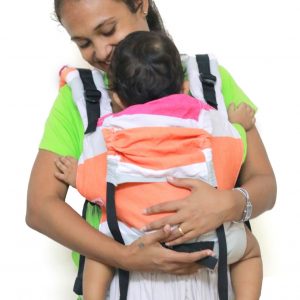 YOGA 10(6) cookiie baby carrier woven Candy stripes