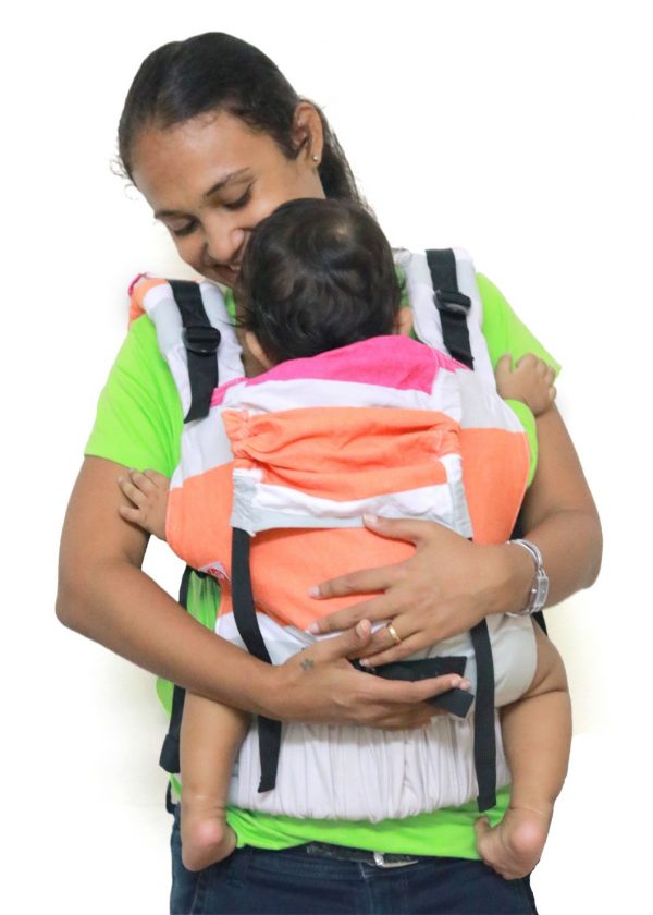 YOGA 10(6) cookiie baby carrier woven Candy stripes