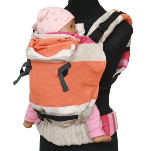 YOGA 10(2) cookiie baby carrier woven Candy stripes