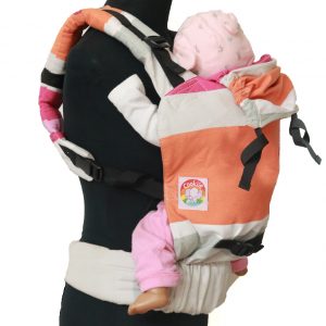 YOGA 10(3) cookiie baby carrier woven Candy stripes