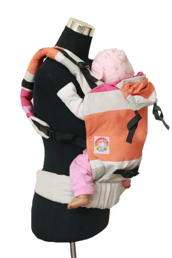 YOGA 10(3) cookiie baby carrier woven Candy stripes