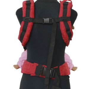 YOGA 8(3) cookiie baby carrier woven Sangria Red