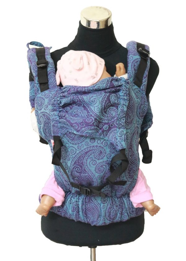 YOGA 9(4) cookiie baby carrier Jacquard Blue Tuscan Paisley