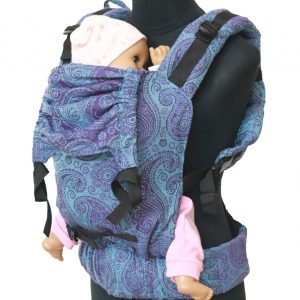 YOGA 9(3) cookiie baby carrier Jacquard Blue Tuscan Paisley