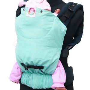Cookie Ergonomic Linen Baby Carrier - Blue