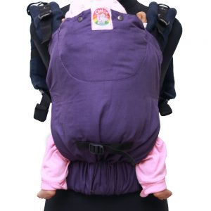 Cookie Ergonomic Linen Baby Carrier - Purple