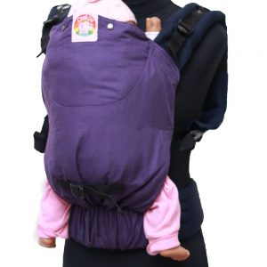 Cookie Ergonomic Linen Baby Carrier - Purple