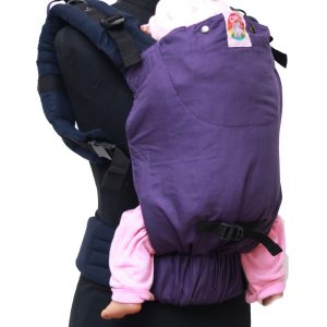 Cookie Ergonomic Linen Baby Carrier - Purple