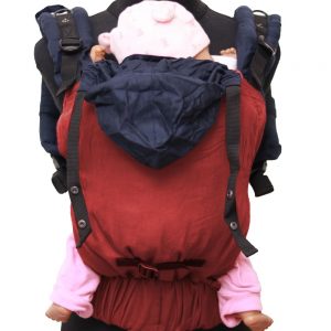 Cookie Ergonomic Linen Baby Carrier - Rust