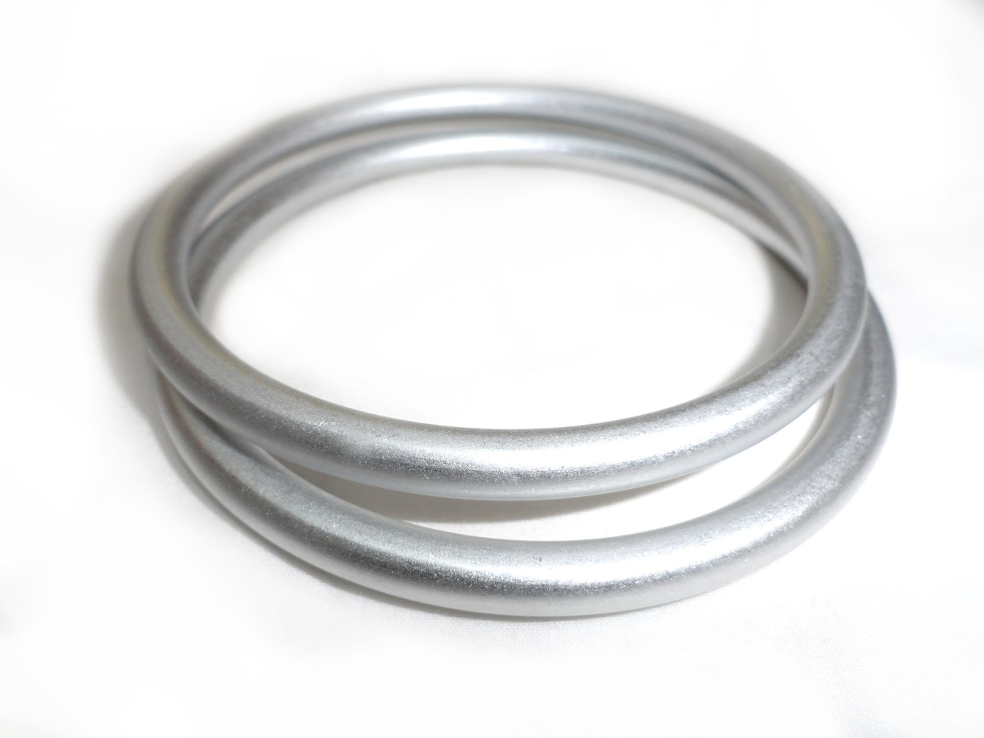 Aluminum Sling Rings Silver 