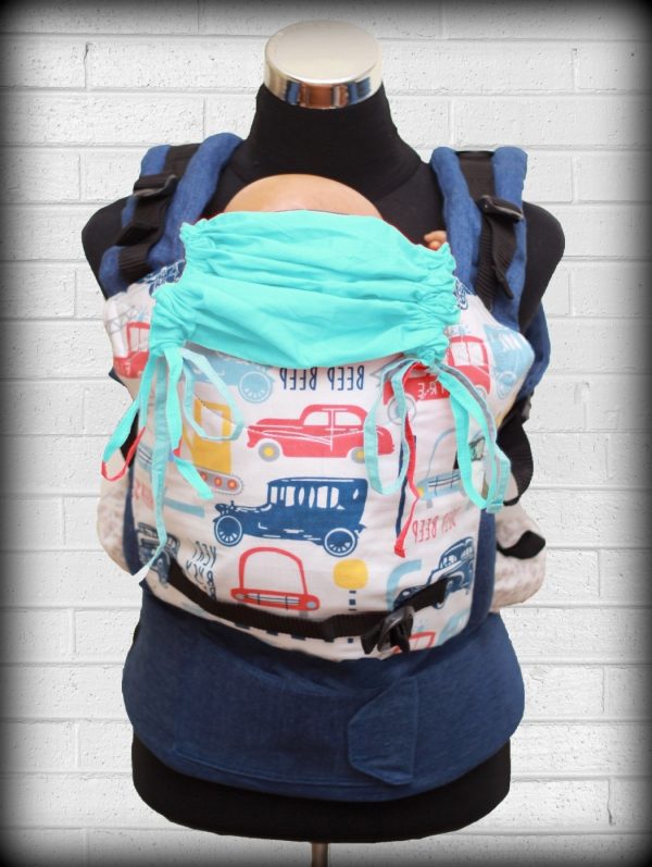 Cookie Baby Carrier - Blue Cars