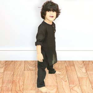 D-Black-Boys-Kurta-Pyjama-2