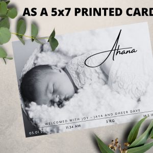 Announcement-of-Newborn-india-3